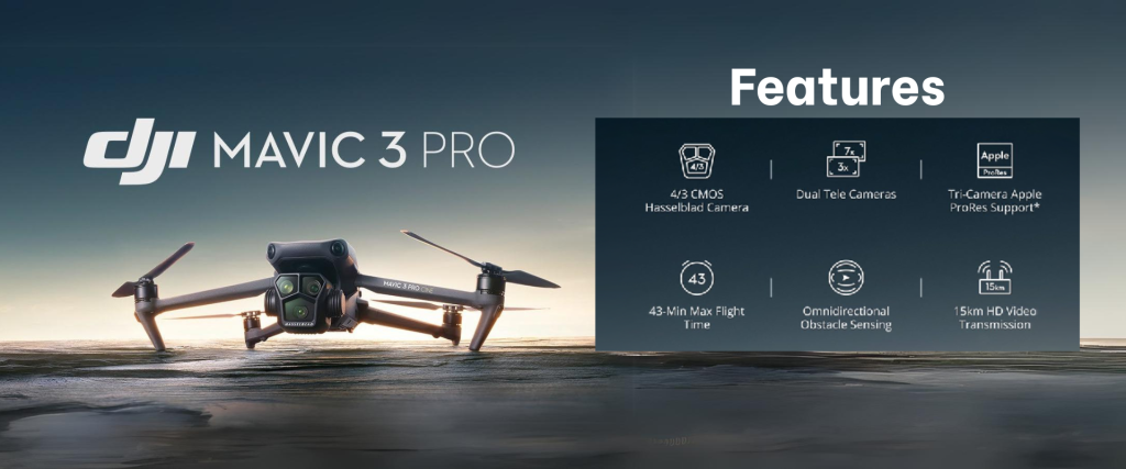 DJI Mavic 3 Pro Fly More Combo (DJI RC Pro) - Buy Now Online